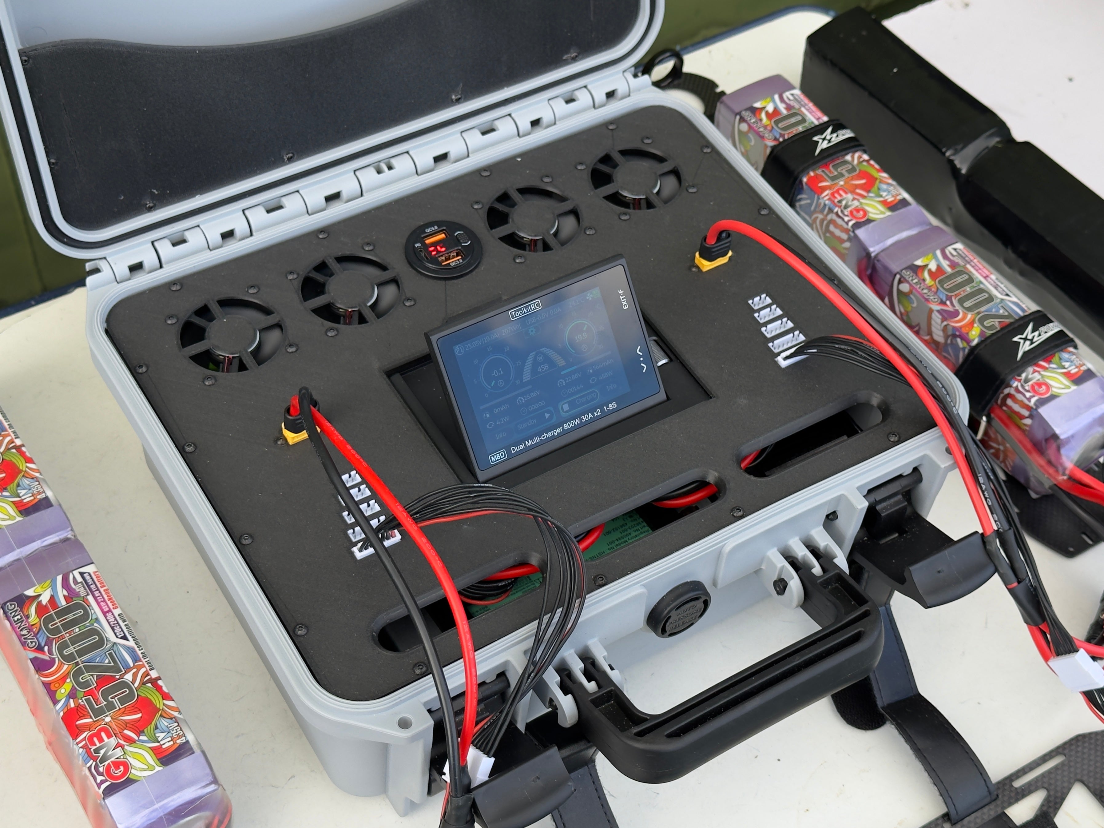 RC LiPo charging cases