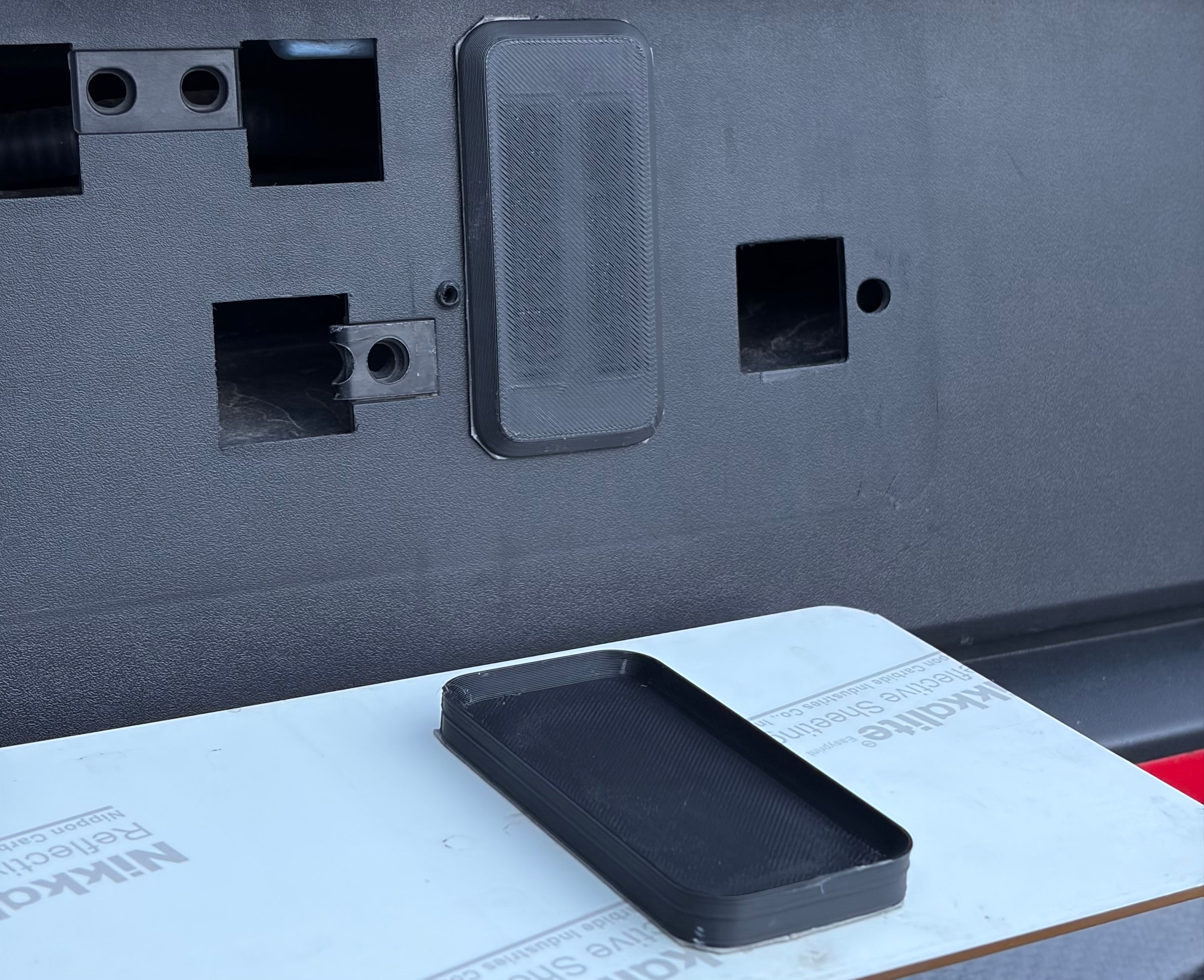 Number plate holders
