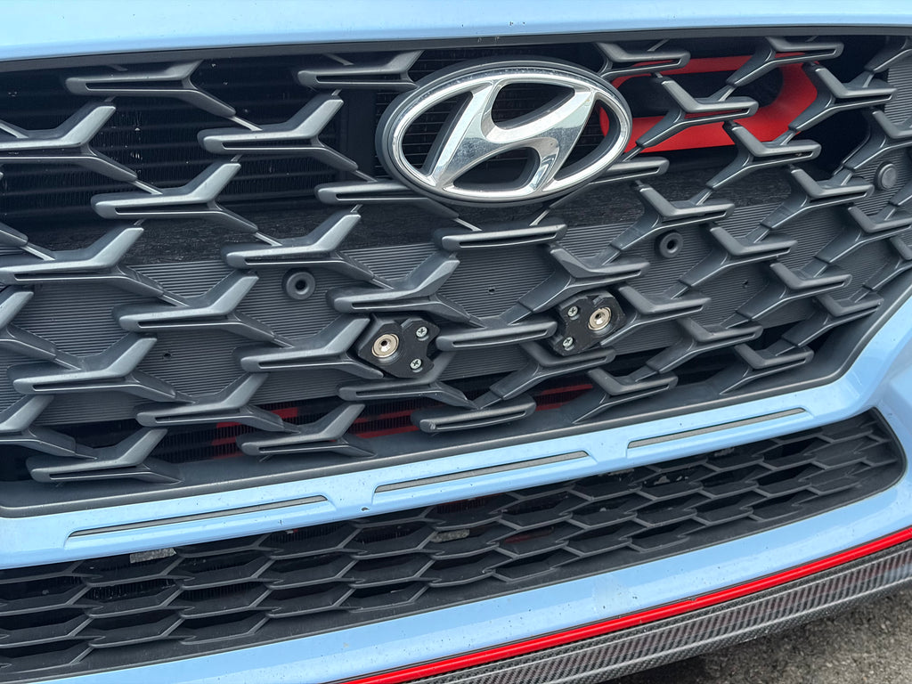 Hyundai i30N Facelift Magnetic number plate holders