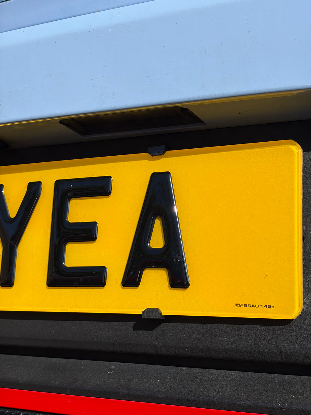 Universal Number plate clips