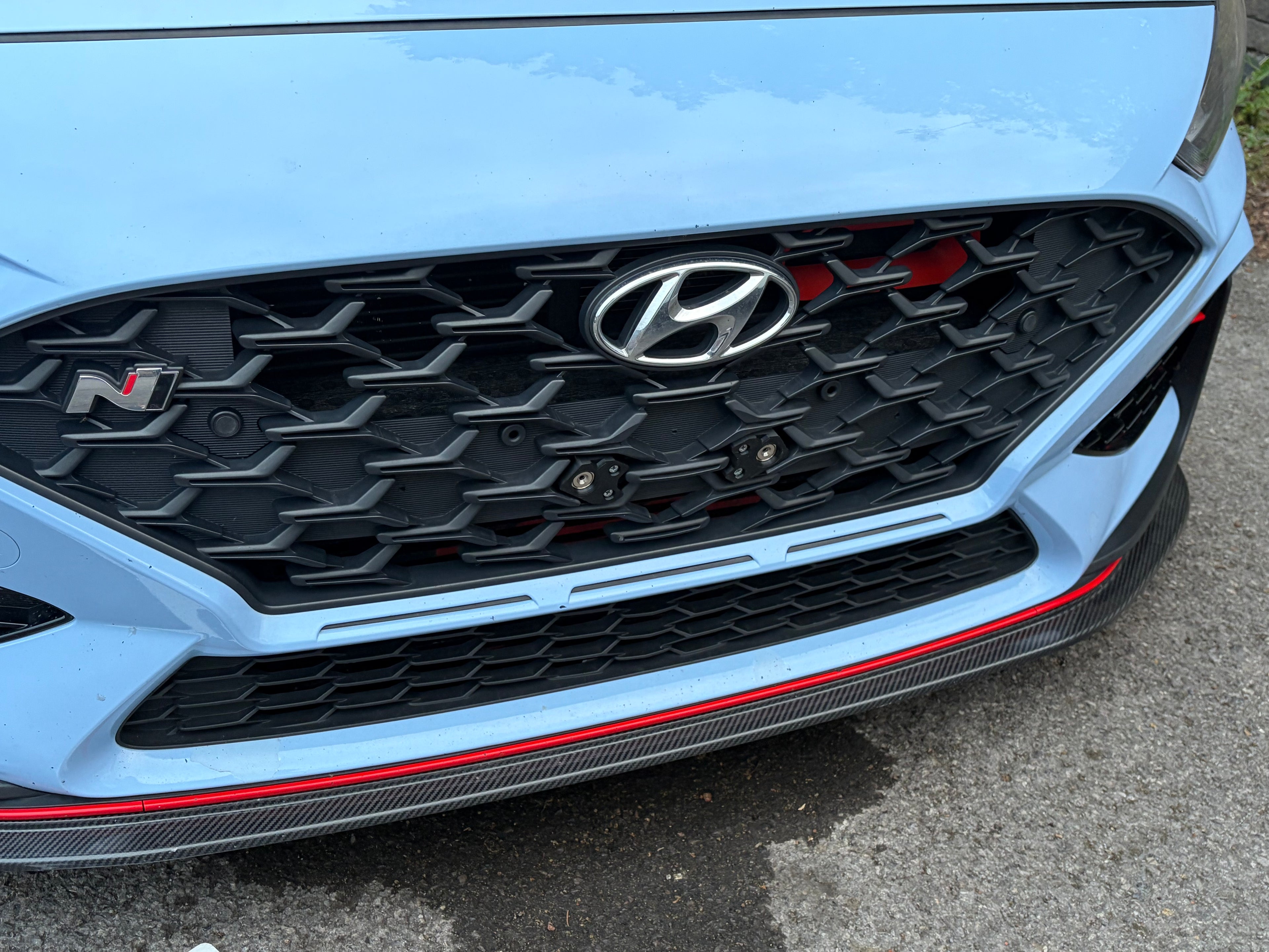 Hyundai i30N Facelift Magnetic number plate holders