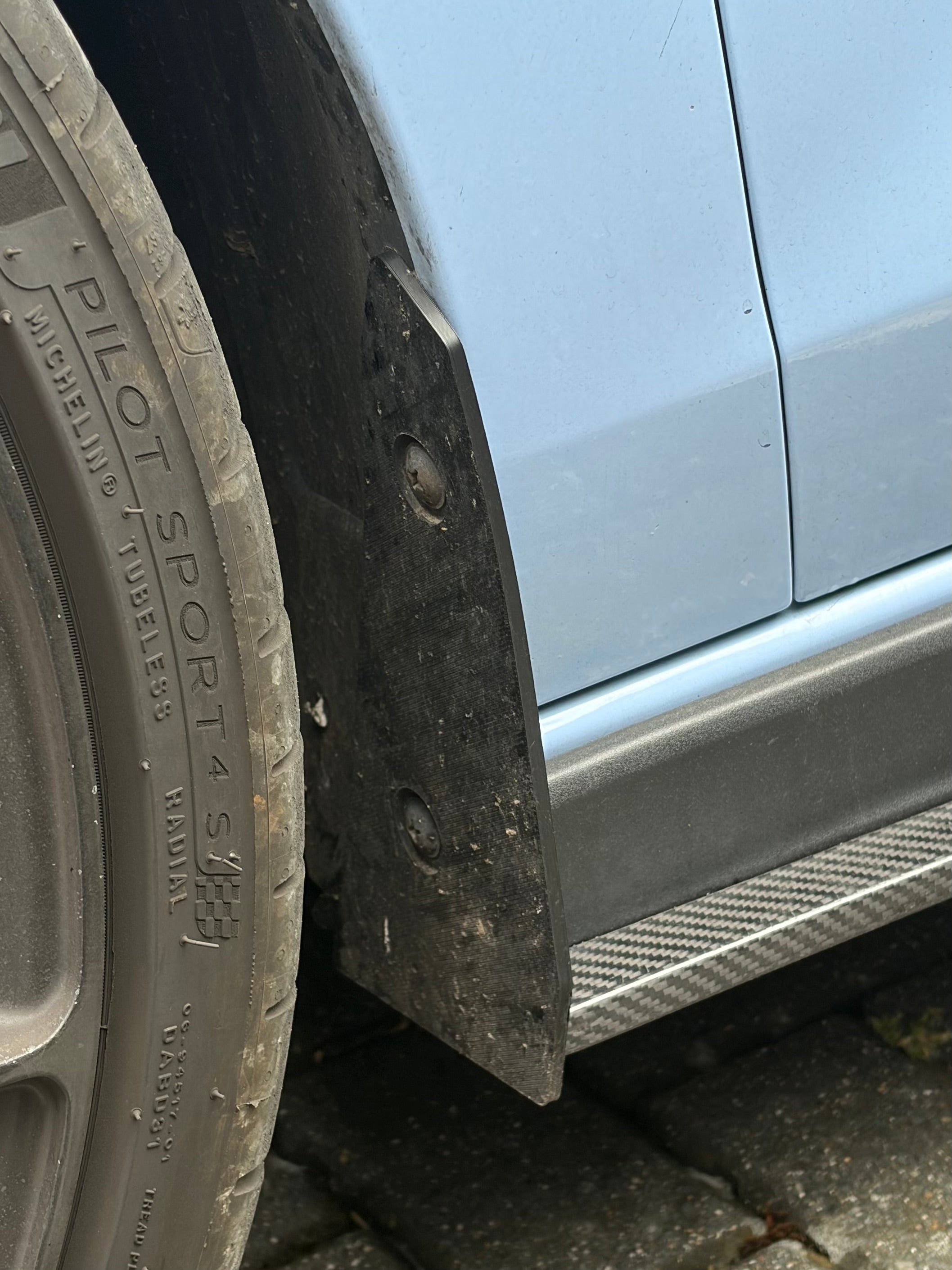 Hyundai I30N mud/stone guards