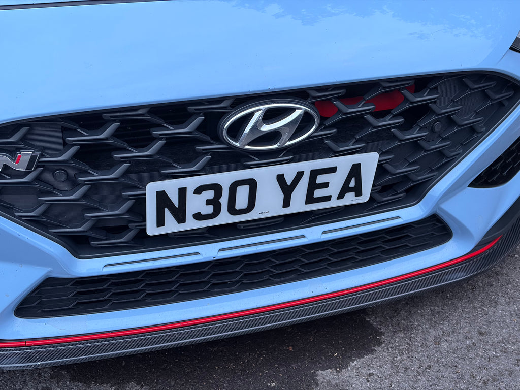 Hyundai i30N Facelift Magnetic number plate holders