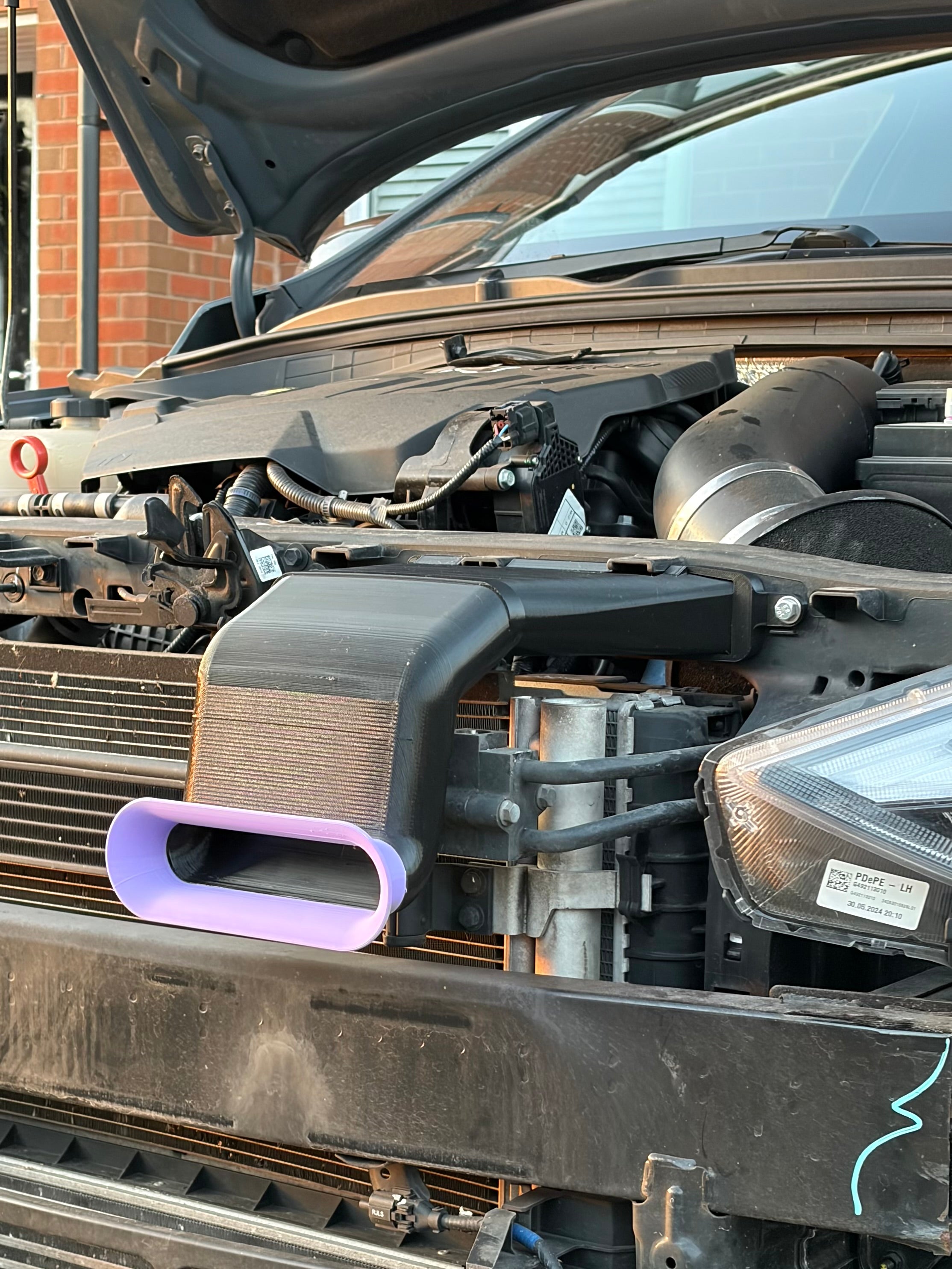 Hyundai i30N intake snorkel - Facelift DCT