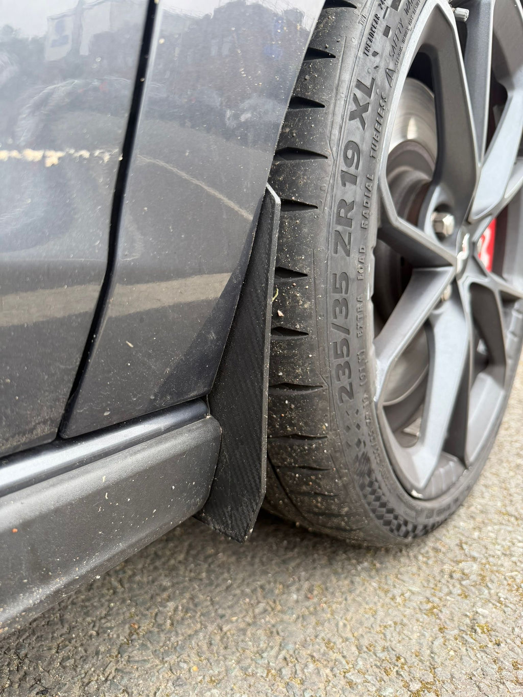 Hyundai I30N mud/stone guards