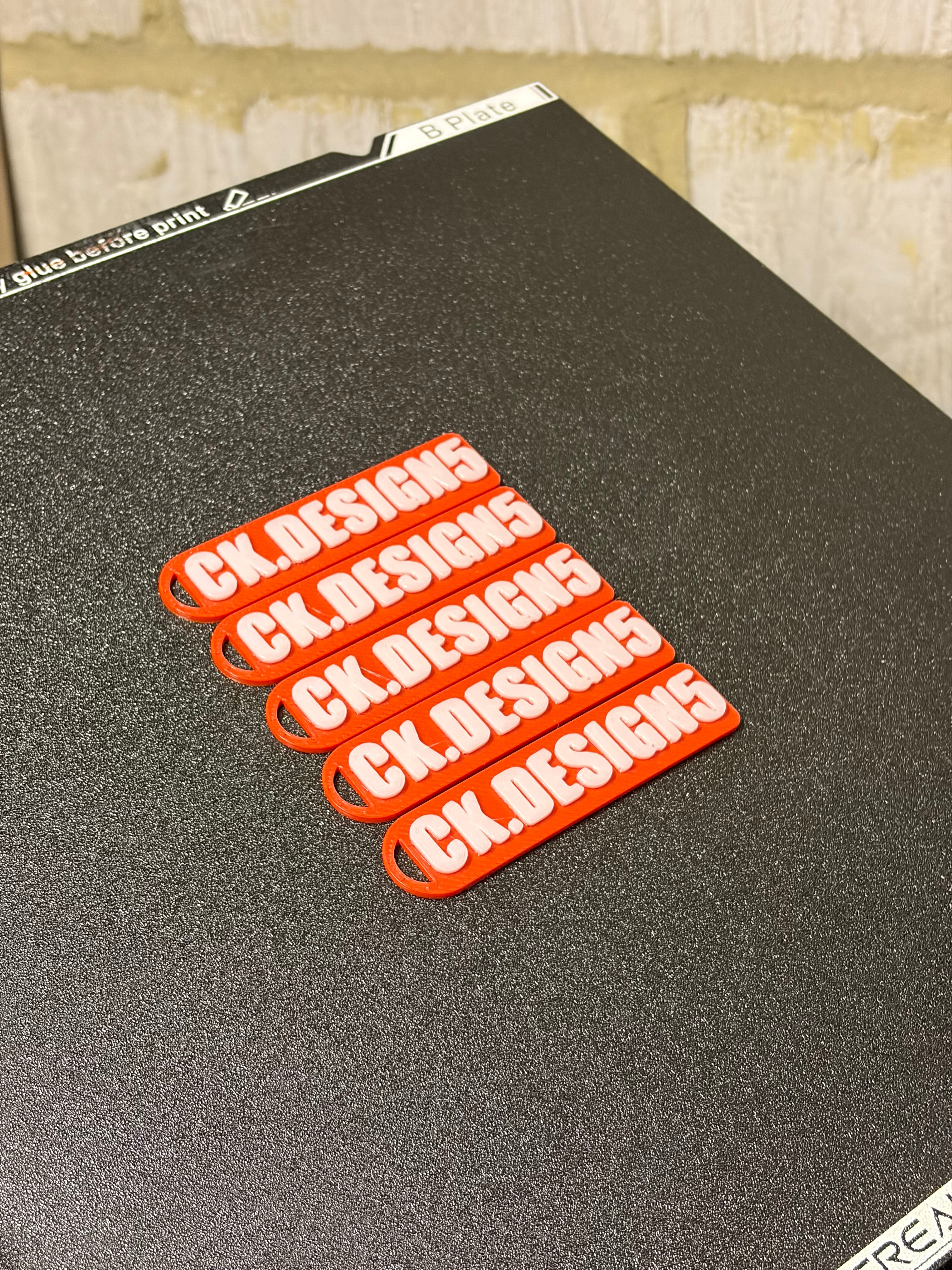 Custom 3D printing